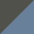 Location banc design tissu gris et bleu