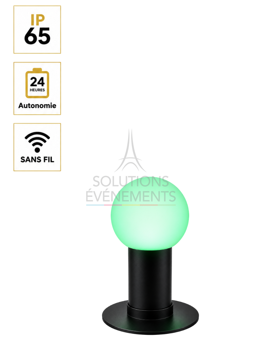 Location boule lumineuse pour projecteur Alcor