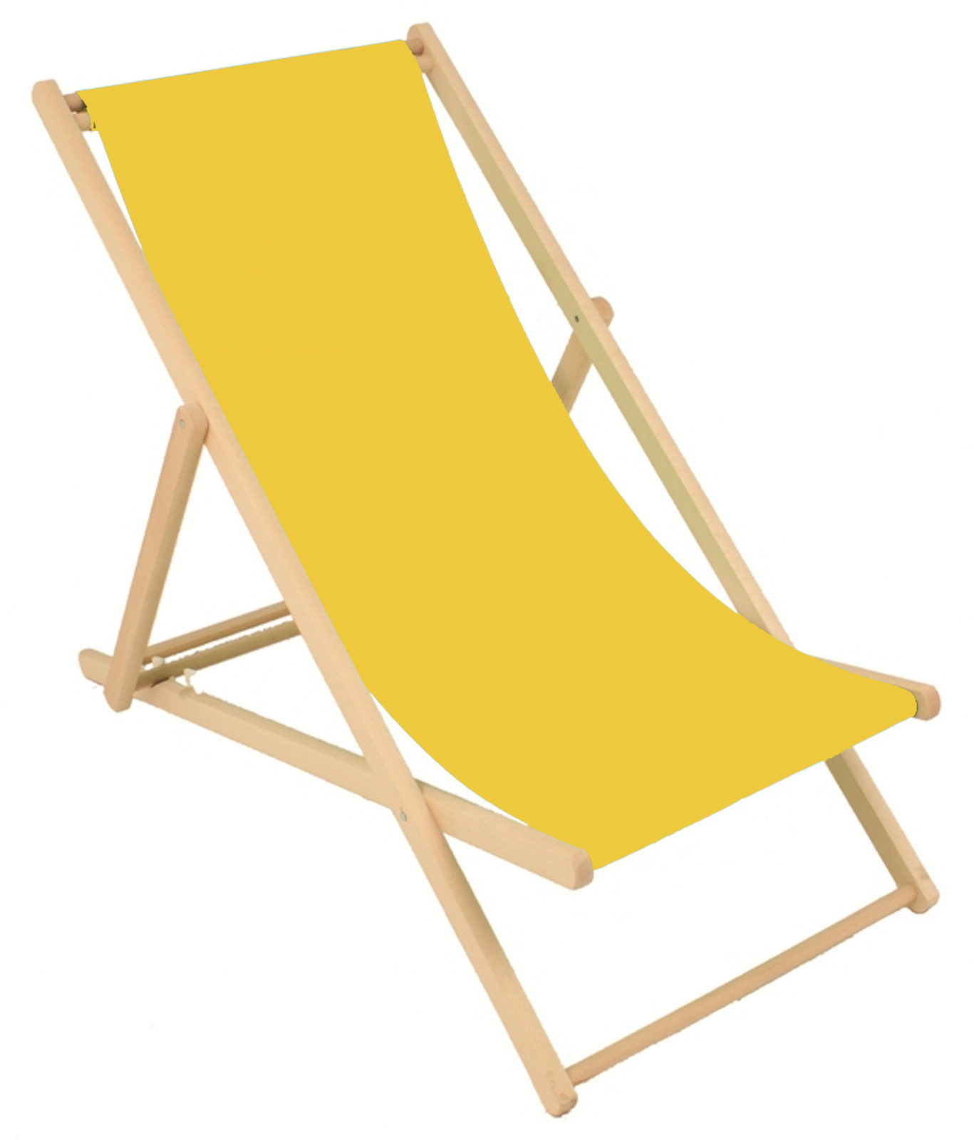 Location de chaise transat chilienne jaune