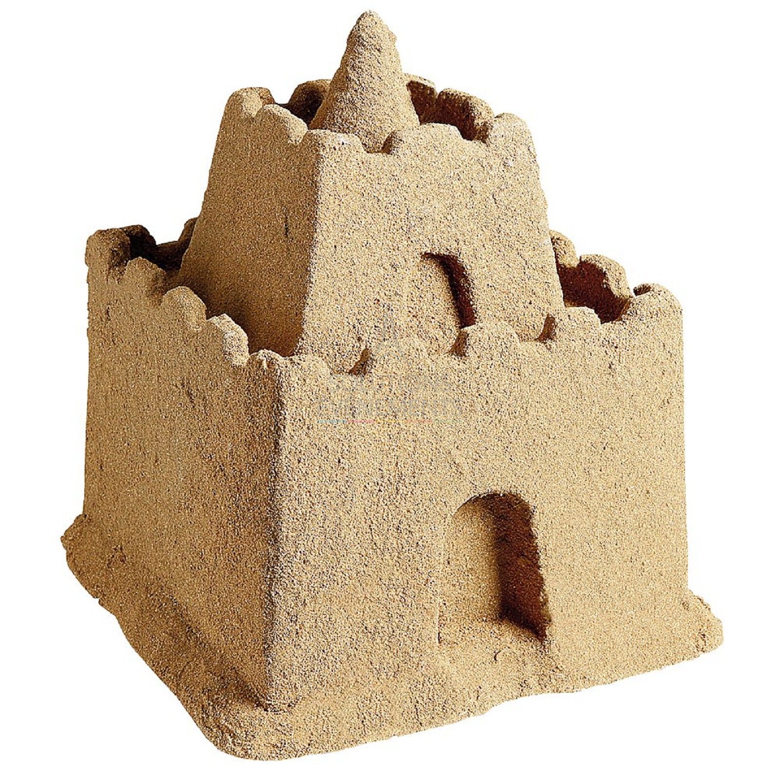 Location décoration chateau de sable factice
