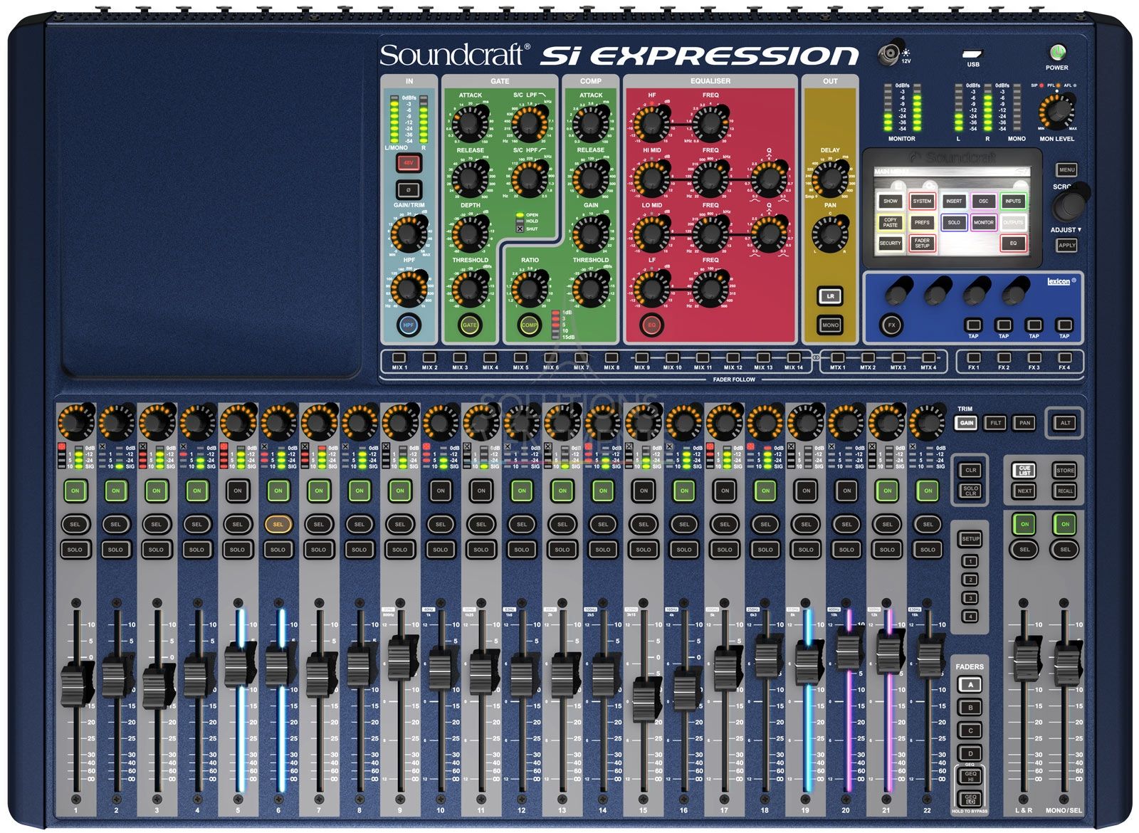 Location Console de Mixage SoundCraft - Si Expression 2