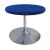 Location de table basse bleue diamètre 70cm