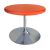 Location de table basse orange diamètre 70cm