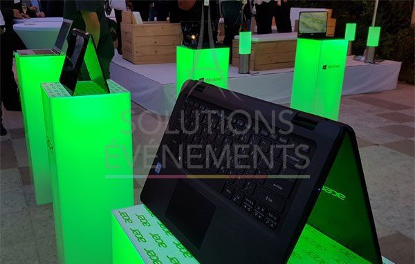 120x30x30 luminous stele - Visual 2