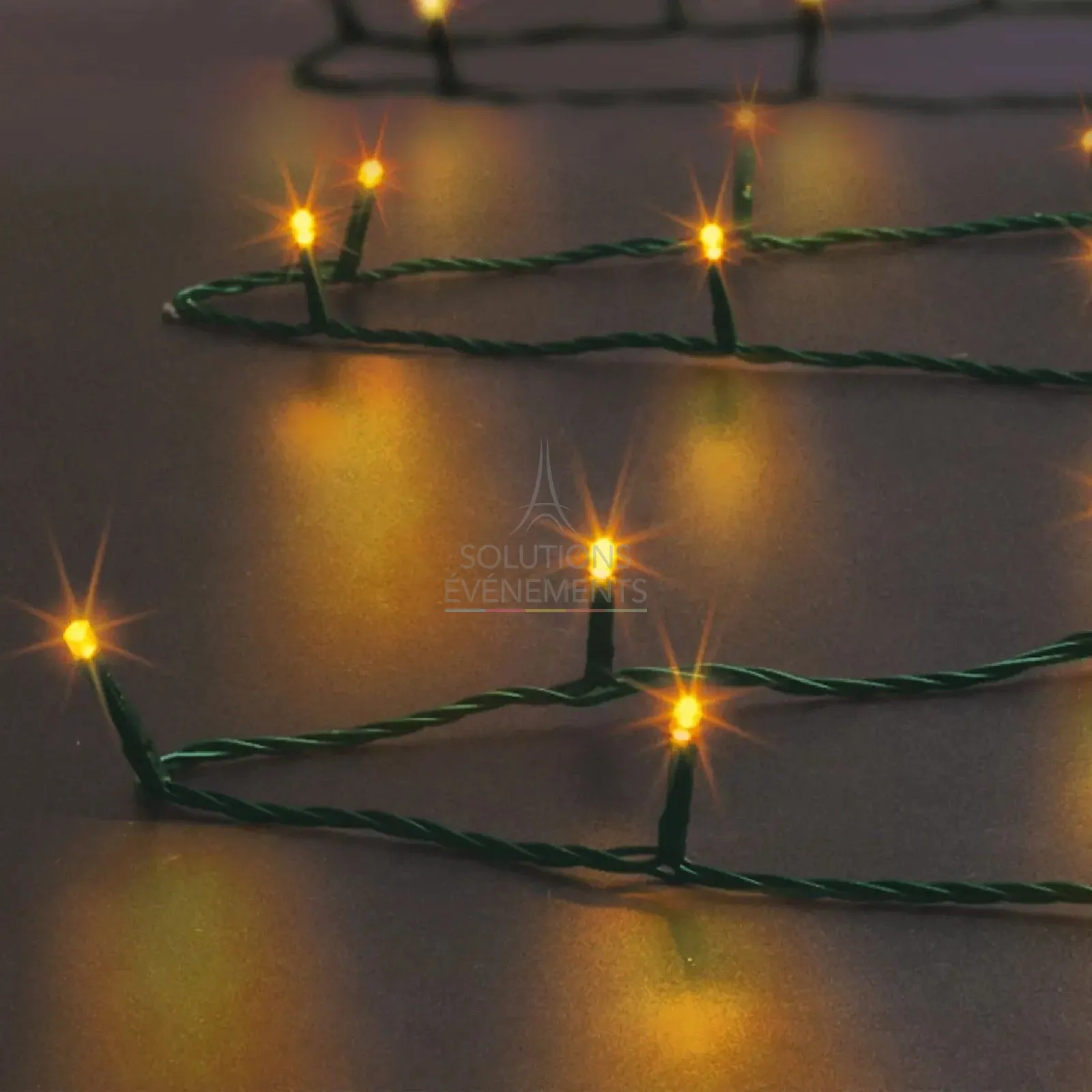 20m warm white light garland - Visual 2