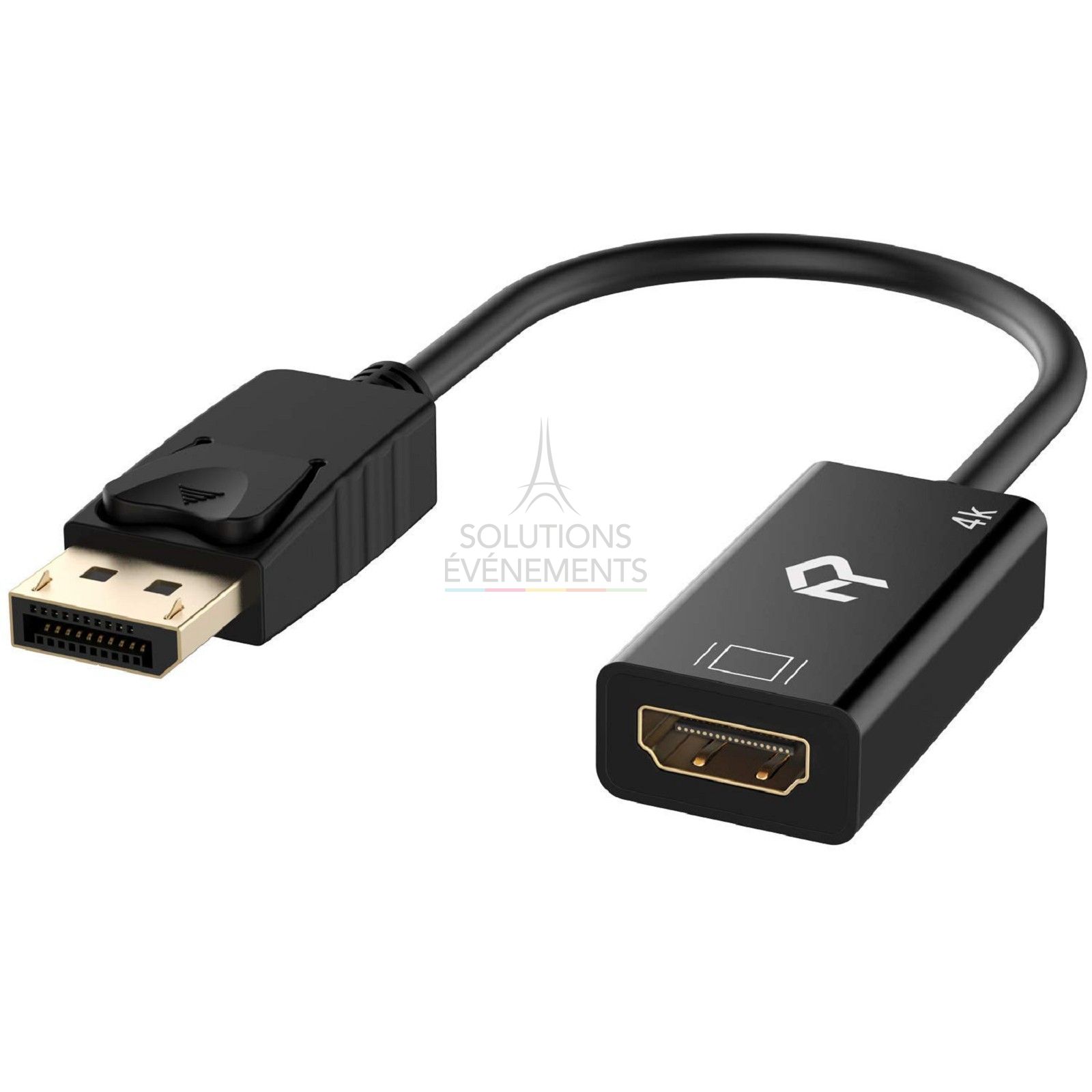 Location d'adaptateur DisplayPort vers HDMI compatible 4K