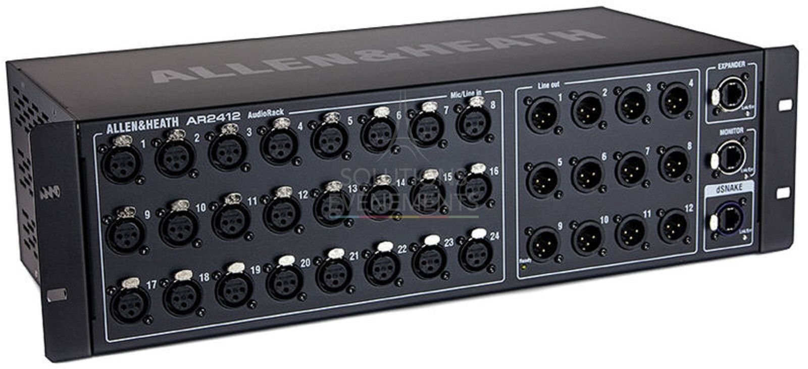 Rental Stagebox, digital stage box
