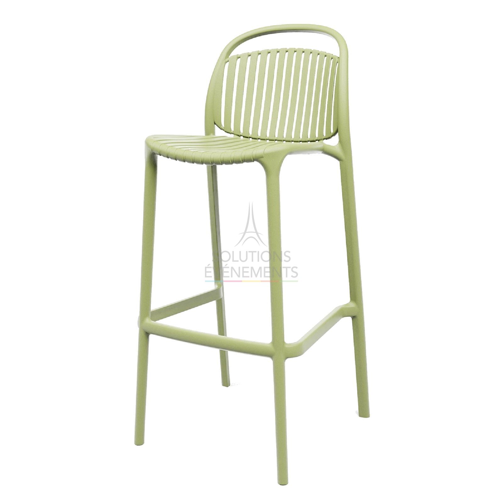 Location de tabouret de bar durable et recyclable