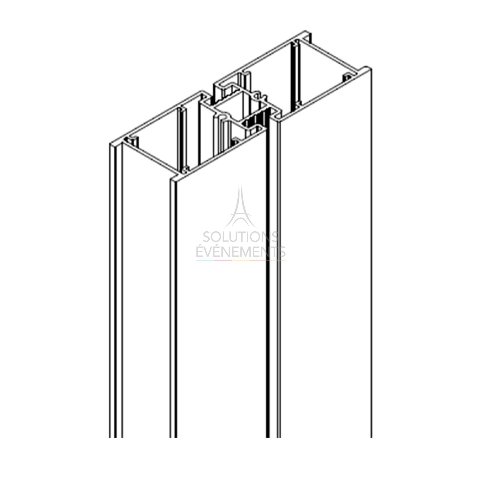 Basic profile rental for modular stand