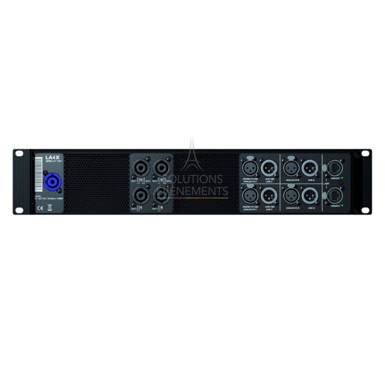 Amplificateur LA4X L-Acoustics - Visuel 3