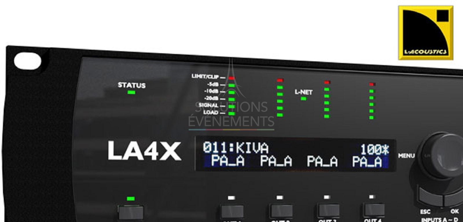 Amplificateur LA4X L-Acoustics - Visuel 4