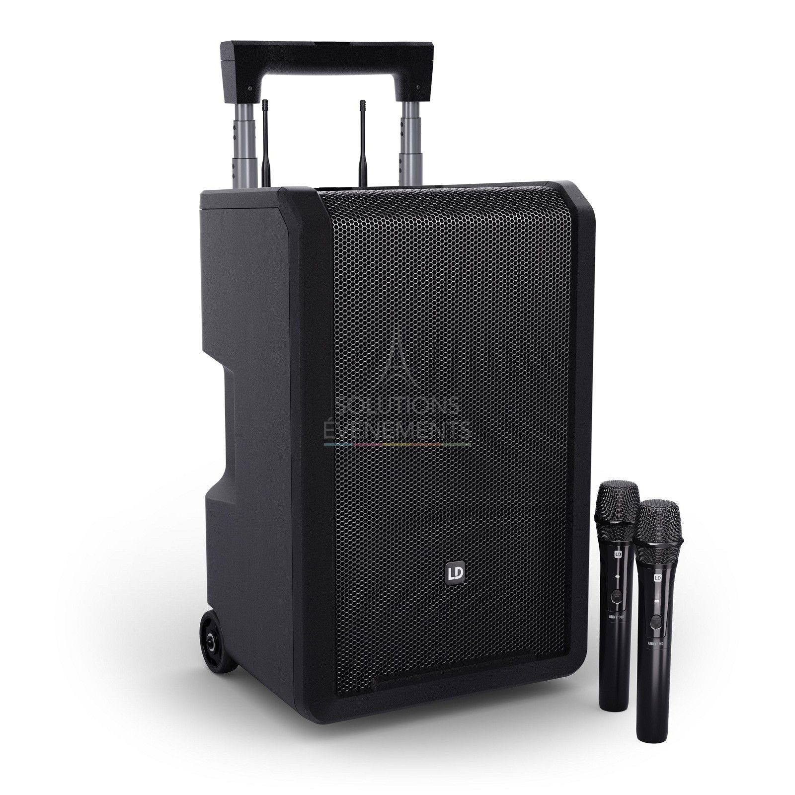 Self-contained sound system for your outdoor speeches and ceremonies