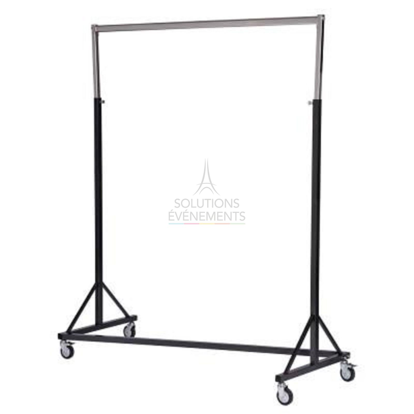 Rental of straight industrial type rack