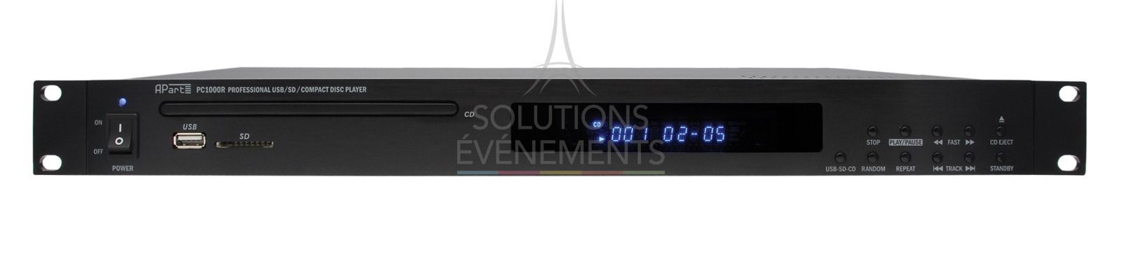 Multisource audio player rental 24/7 Apart - CD 1000R