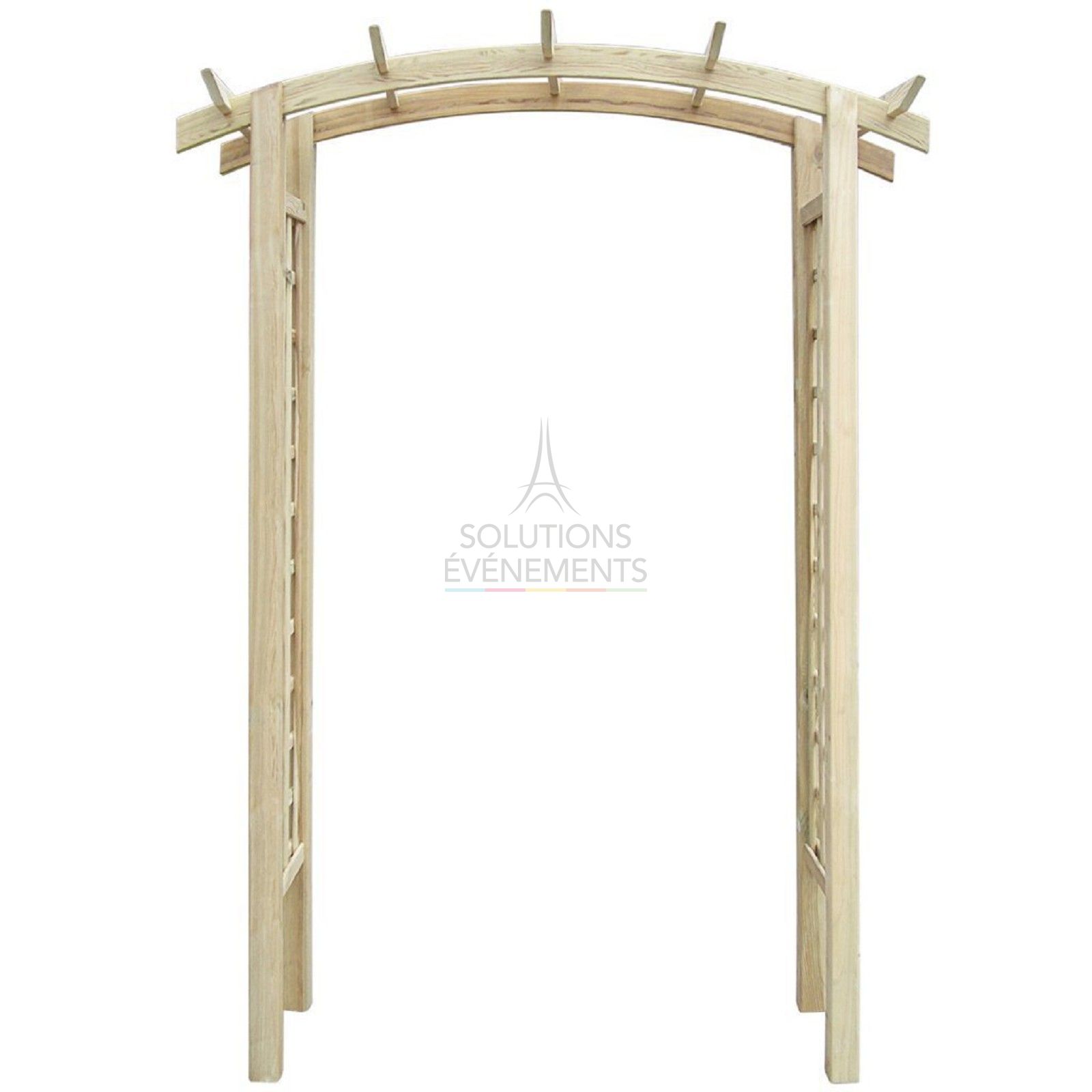 Location pergola double arc