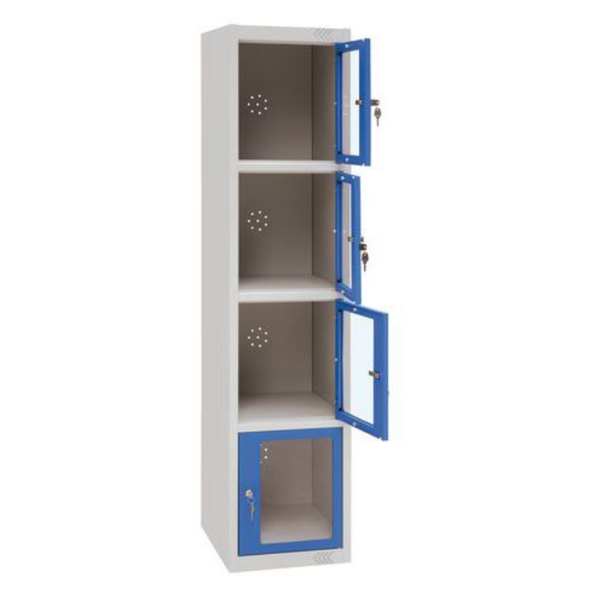 Armoire vestiaire 4 casiers - Visuel 2