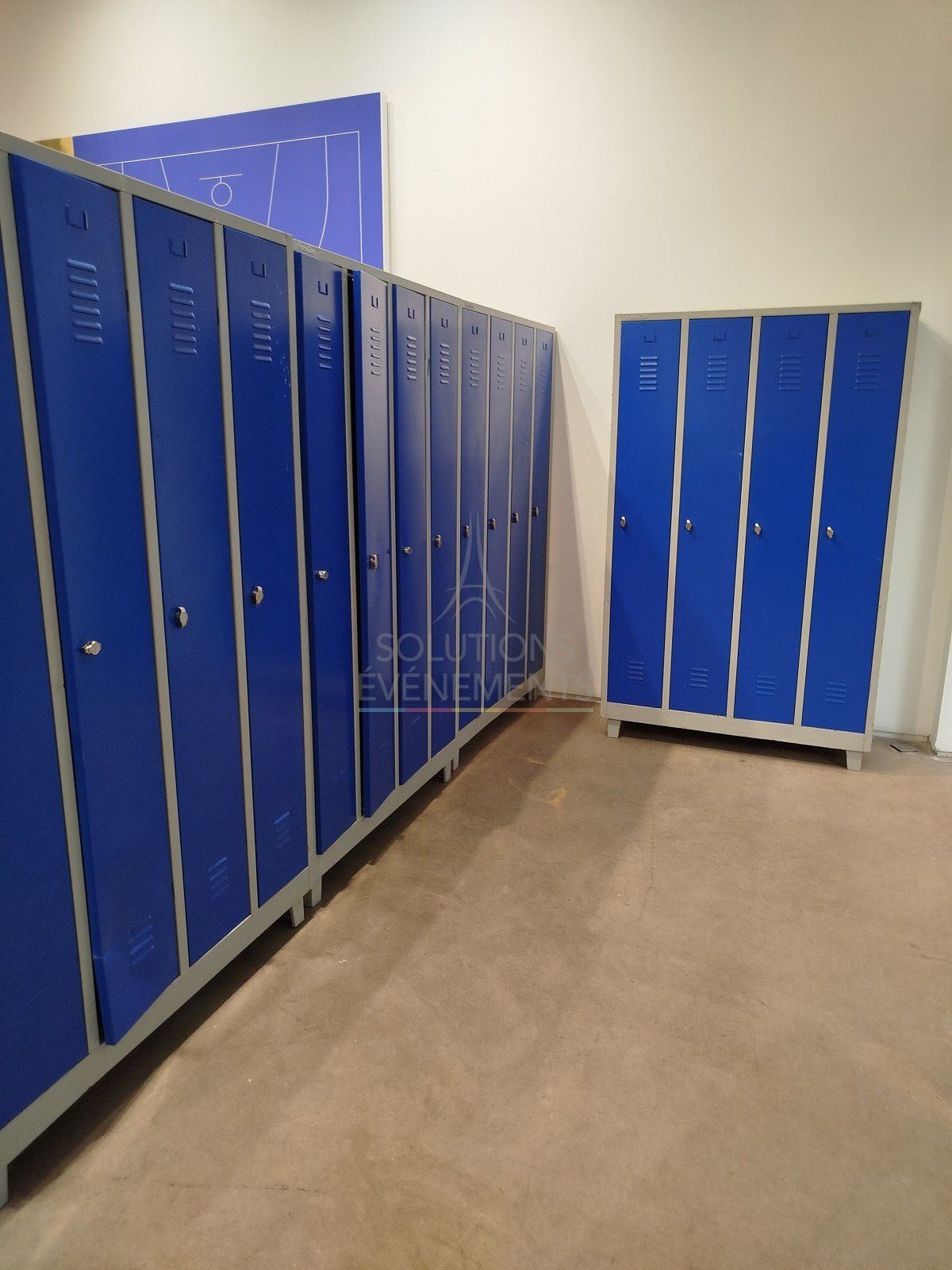 Armoire vestiaire 4 grands casiers - Visuel 4