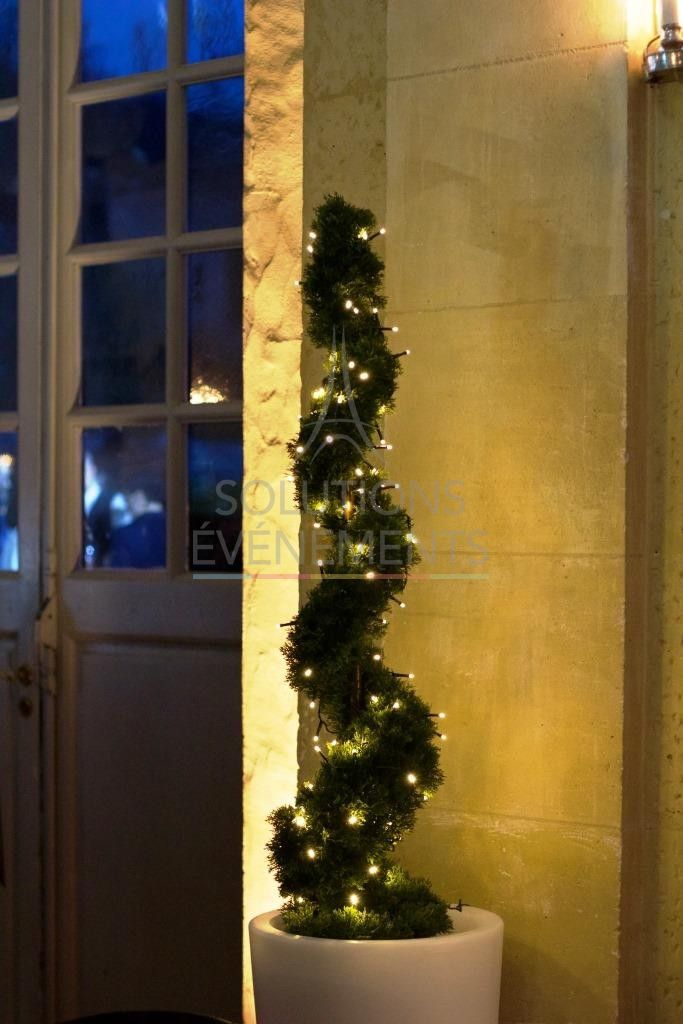 Artificial spiral cypress 1m25 - Visual 3