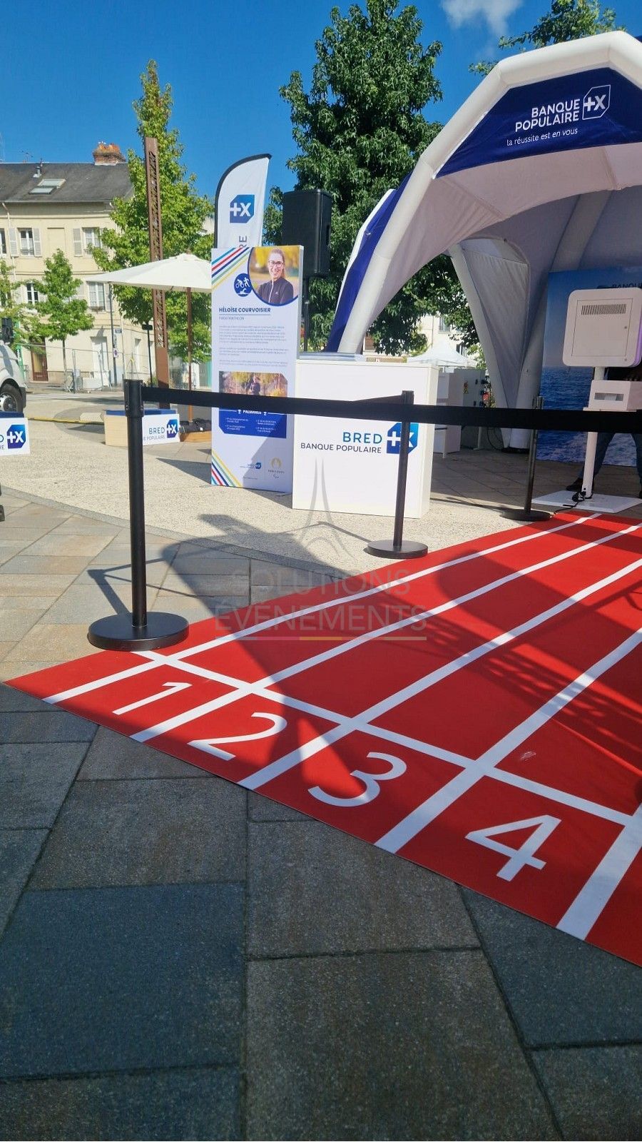 Athletics track carpet 2x5m - Visual 2