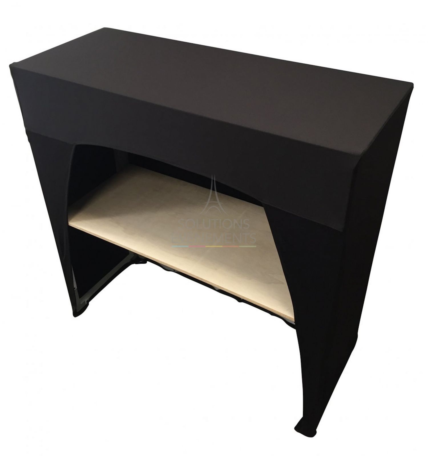 Banque d'accueil noire - Visuel 2