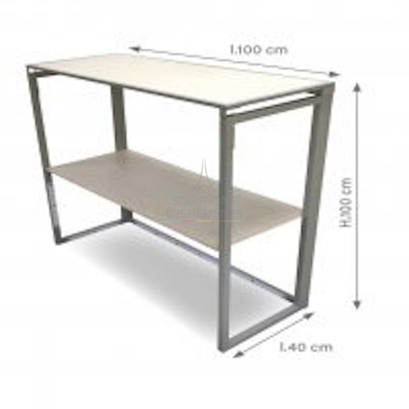 Banque d'accueil noire - Visuel 3