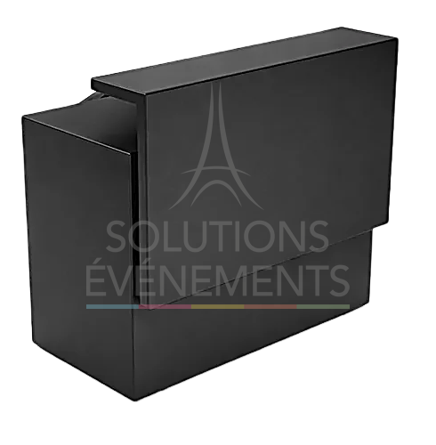 Aluvision 1350 right-hand black countertop rental