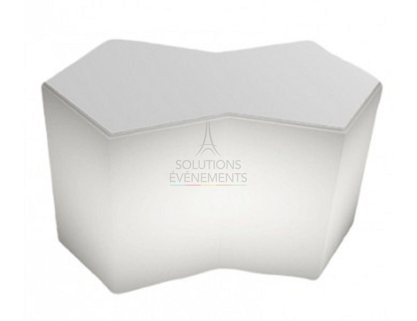 Location de bar lumineux LED Iceberg