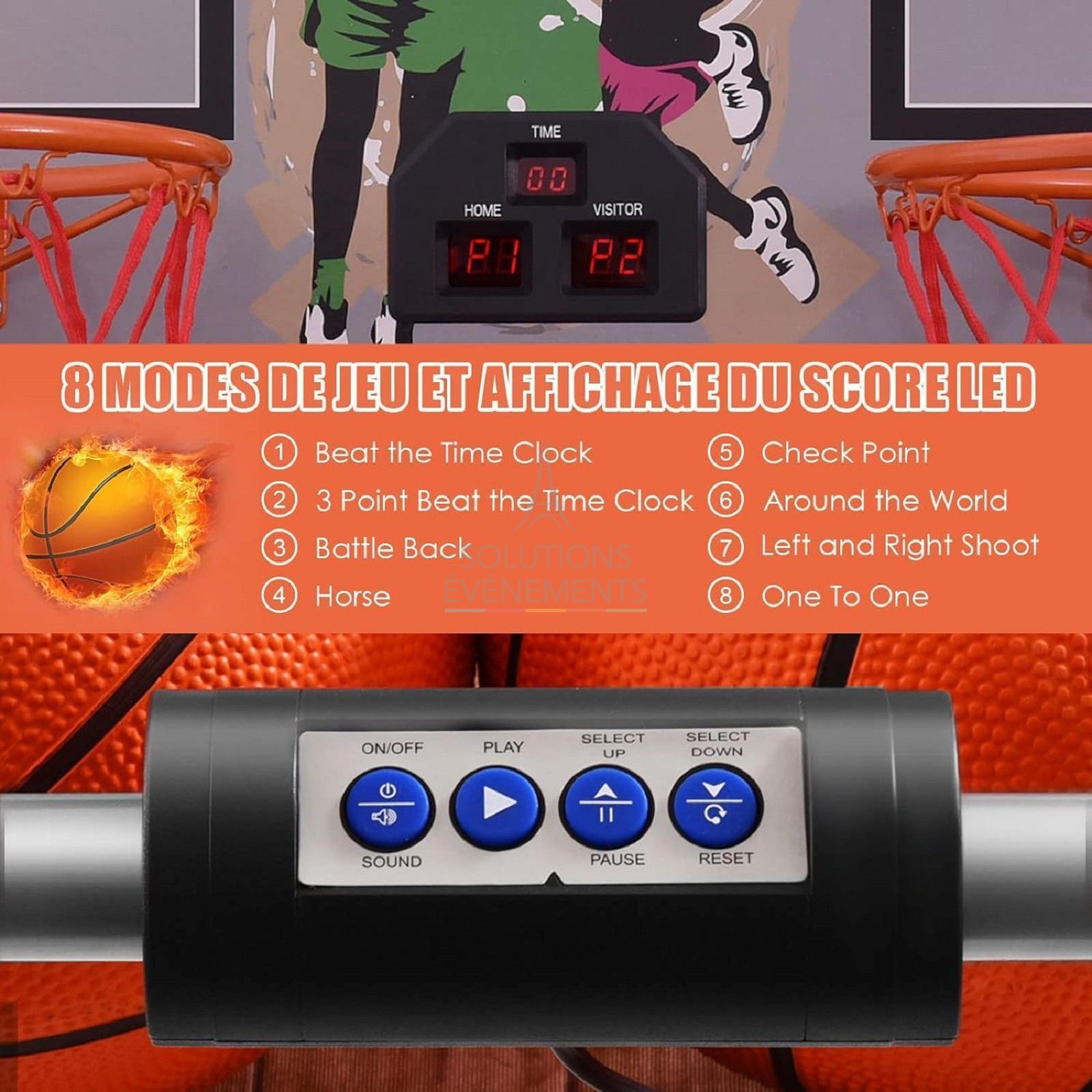 Basketball game - 2 players - Visual 2