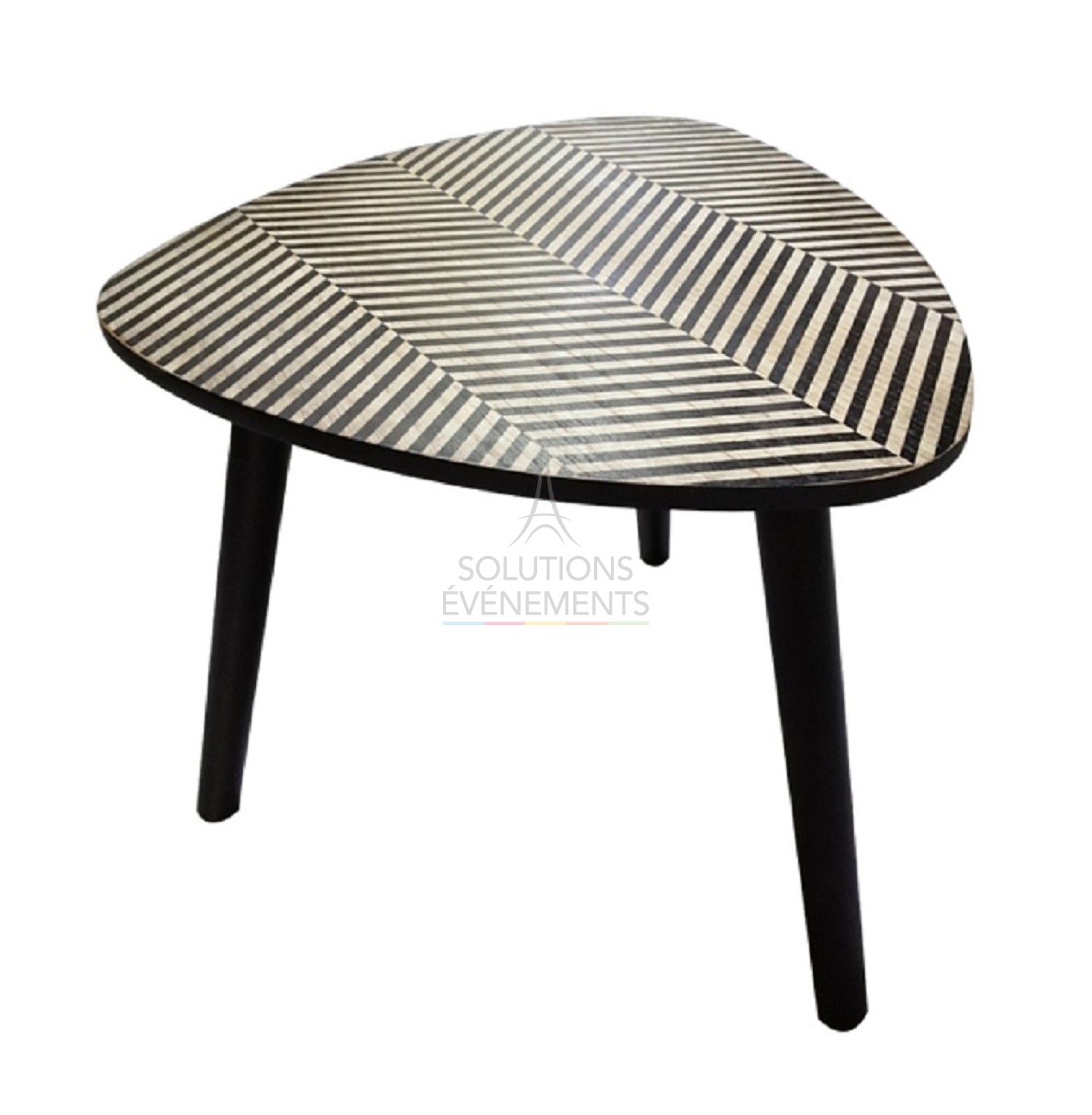 Scandinavian design coffee table rental