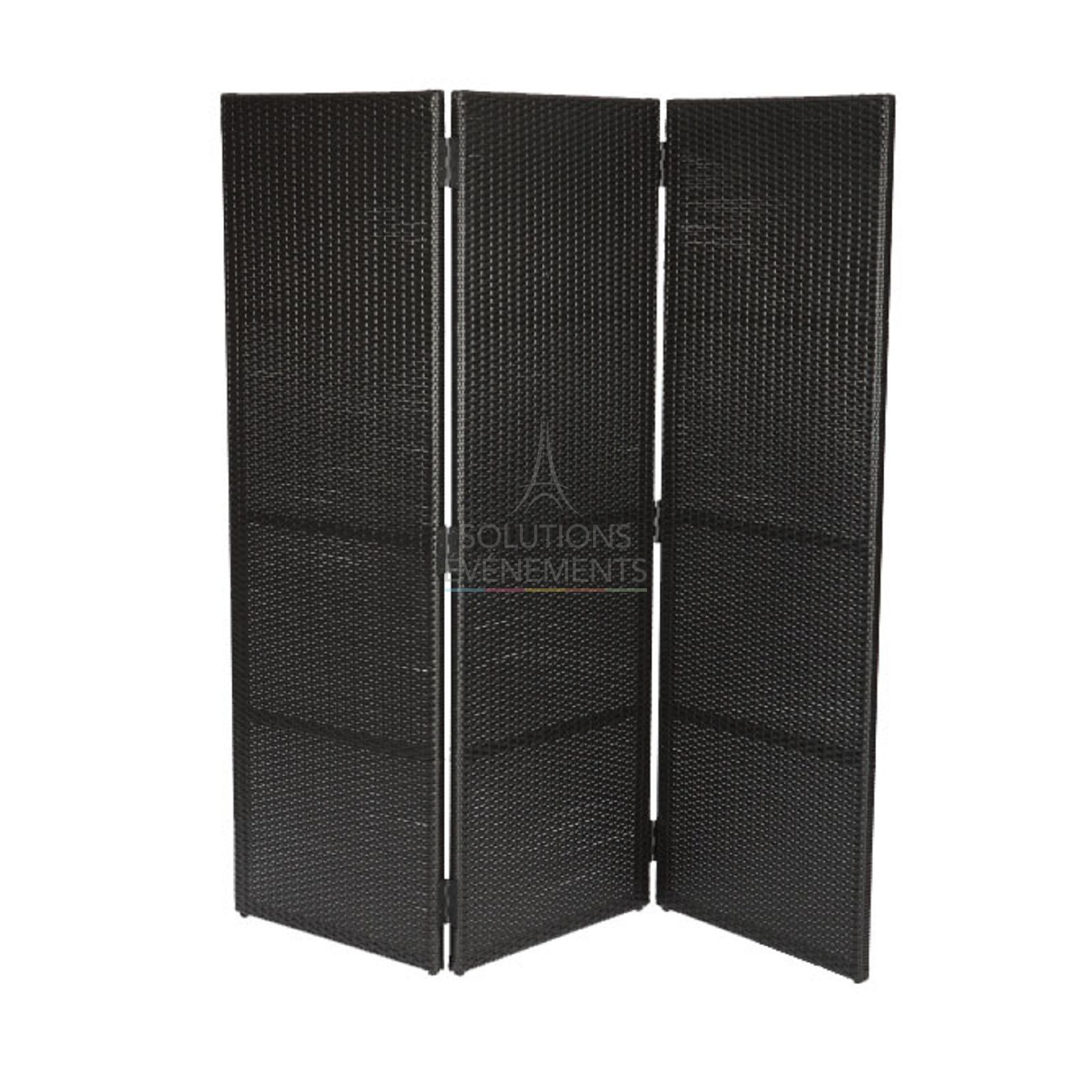 Rental of black braided screen