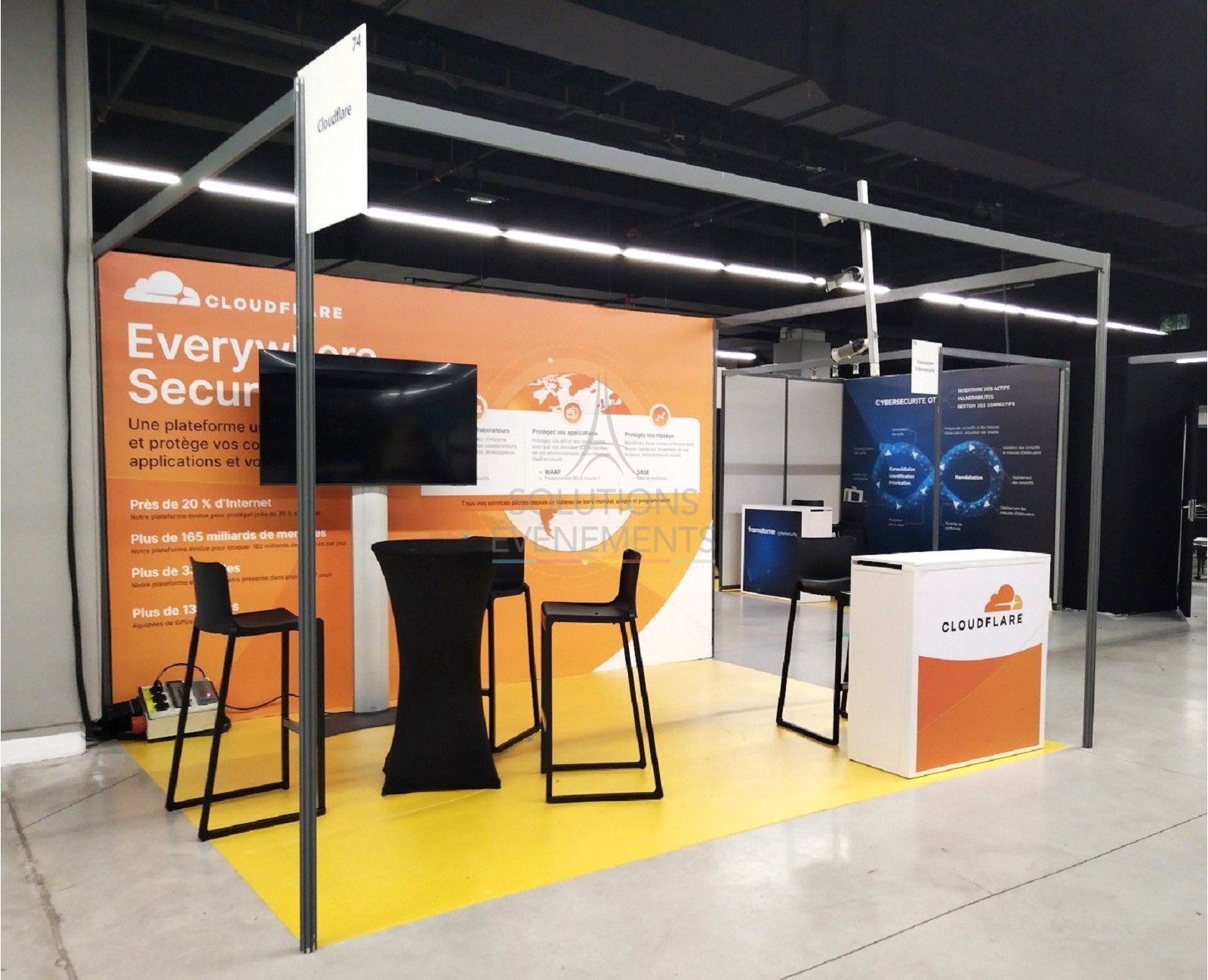 Black Tribo reception counter - Visual 4