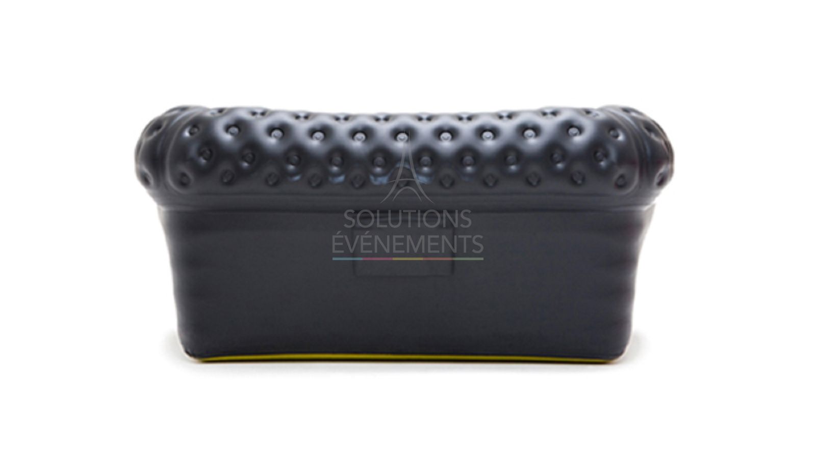 Blofield Big Blo 2 Inflatable Chesterfield Black Sofa - Visual 2