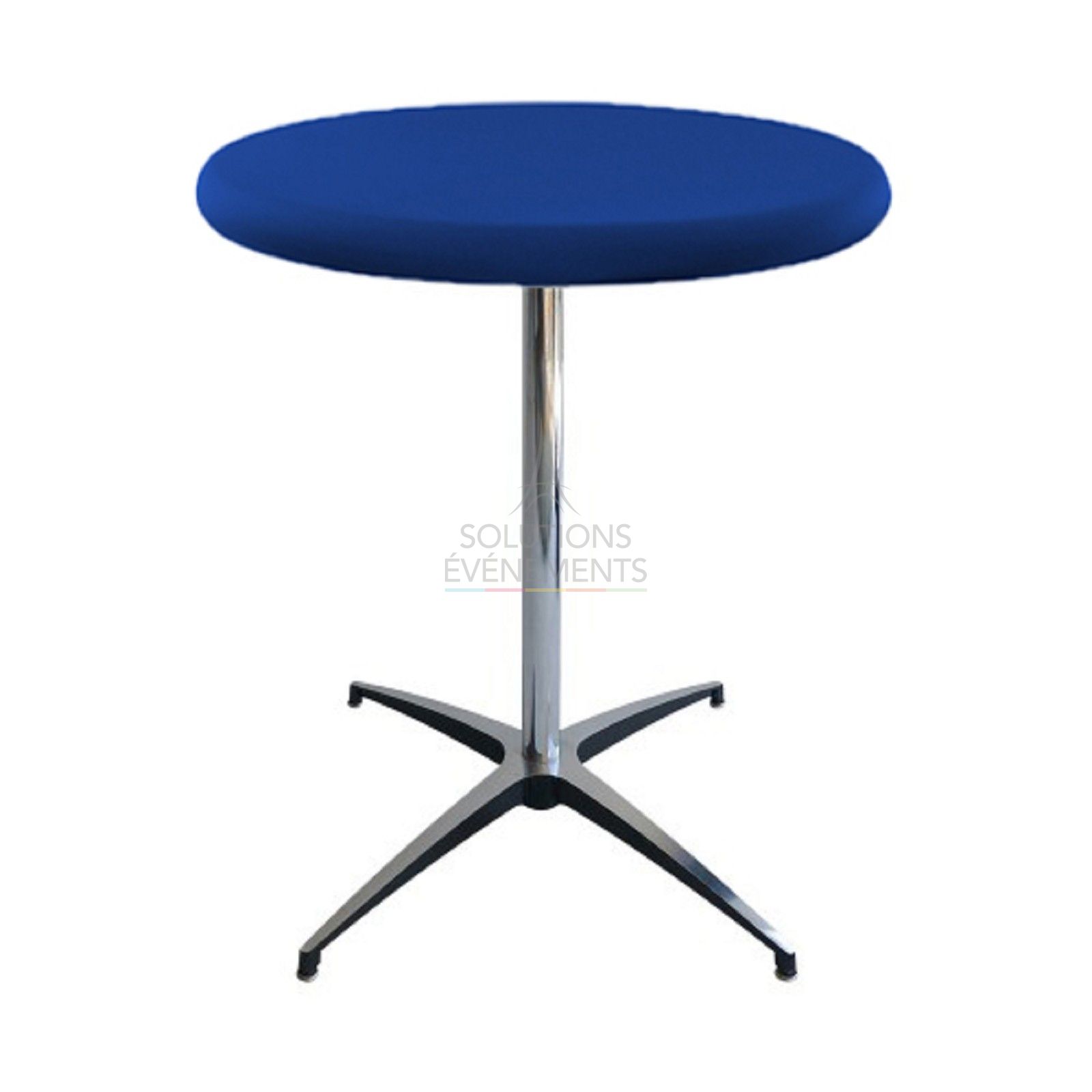 Blue Modulx Pedestal Table - Visual 1
