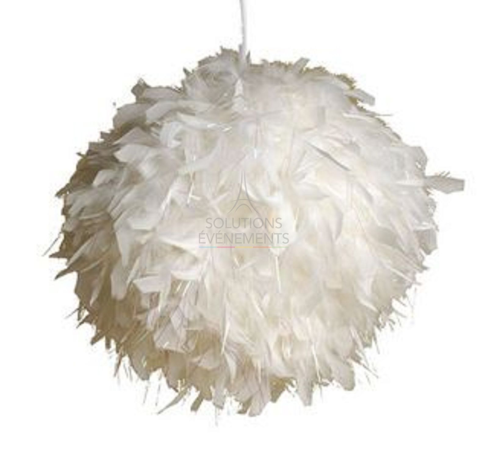 Location de Boule de Plumes diametre 50cm