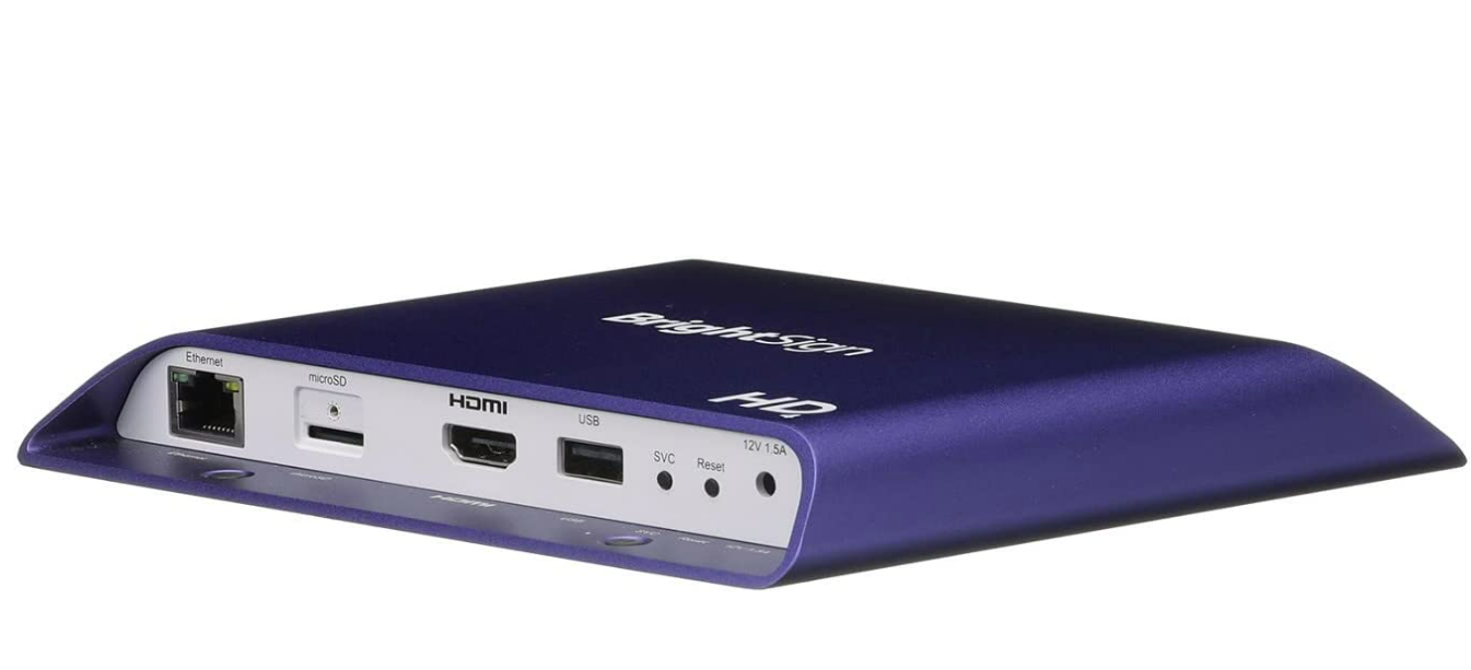 Brightsign media player rental - HD1024