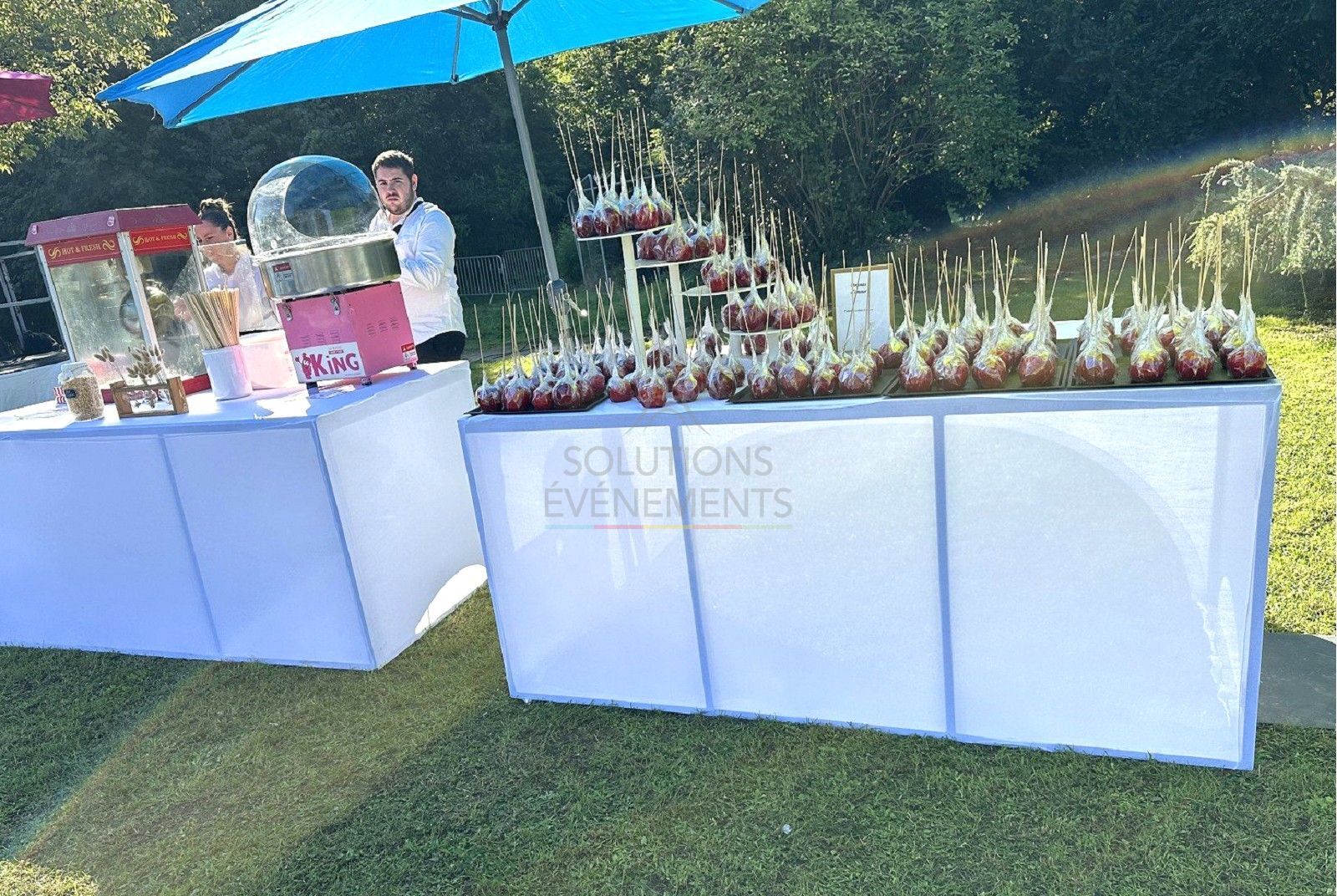 Buffet pliant - Blanc - Visuel 6