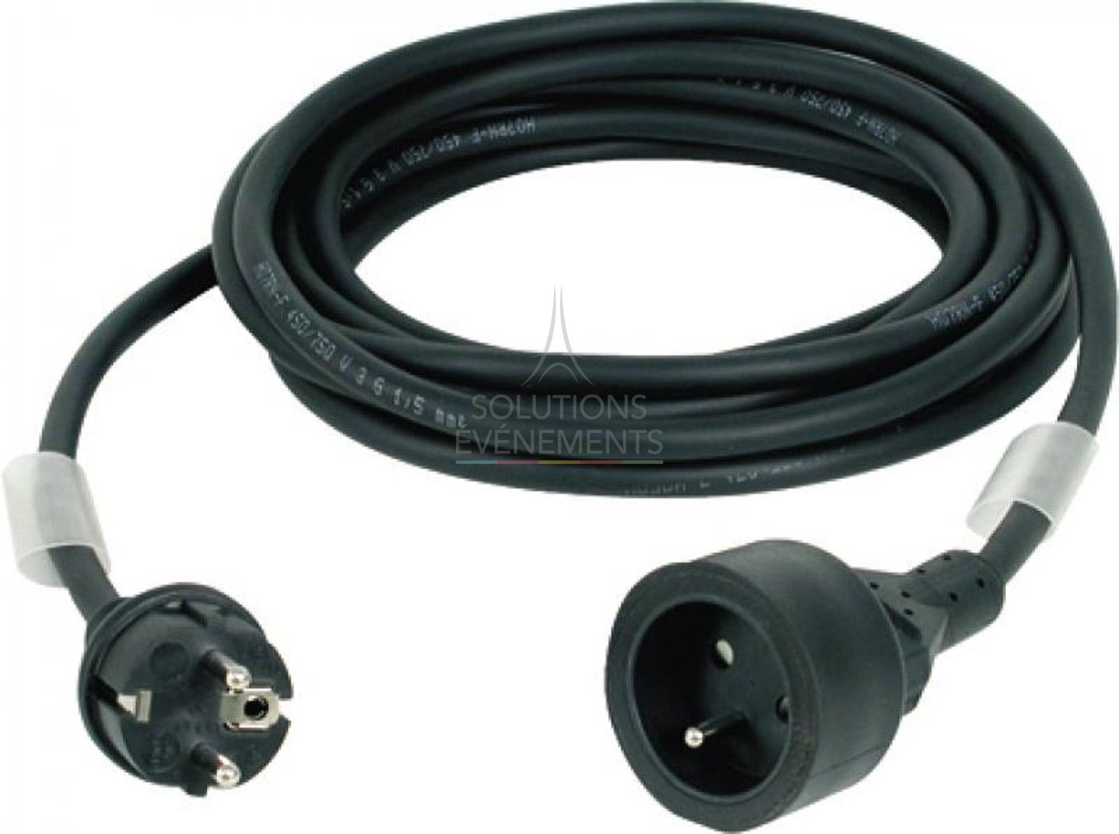 ATD-Live - Location Cable électrique 16A mono 2m (rallonge)