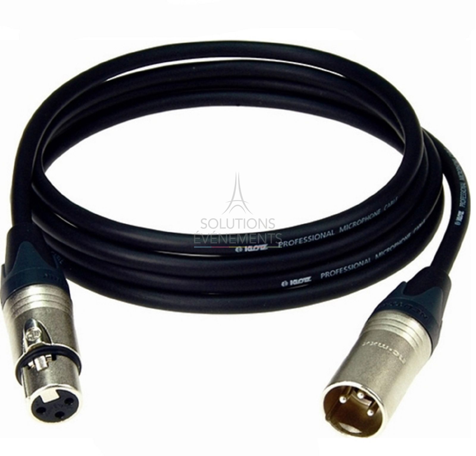 Location cable xlr/xlr audio