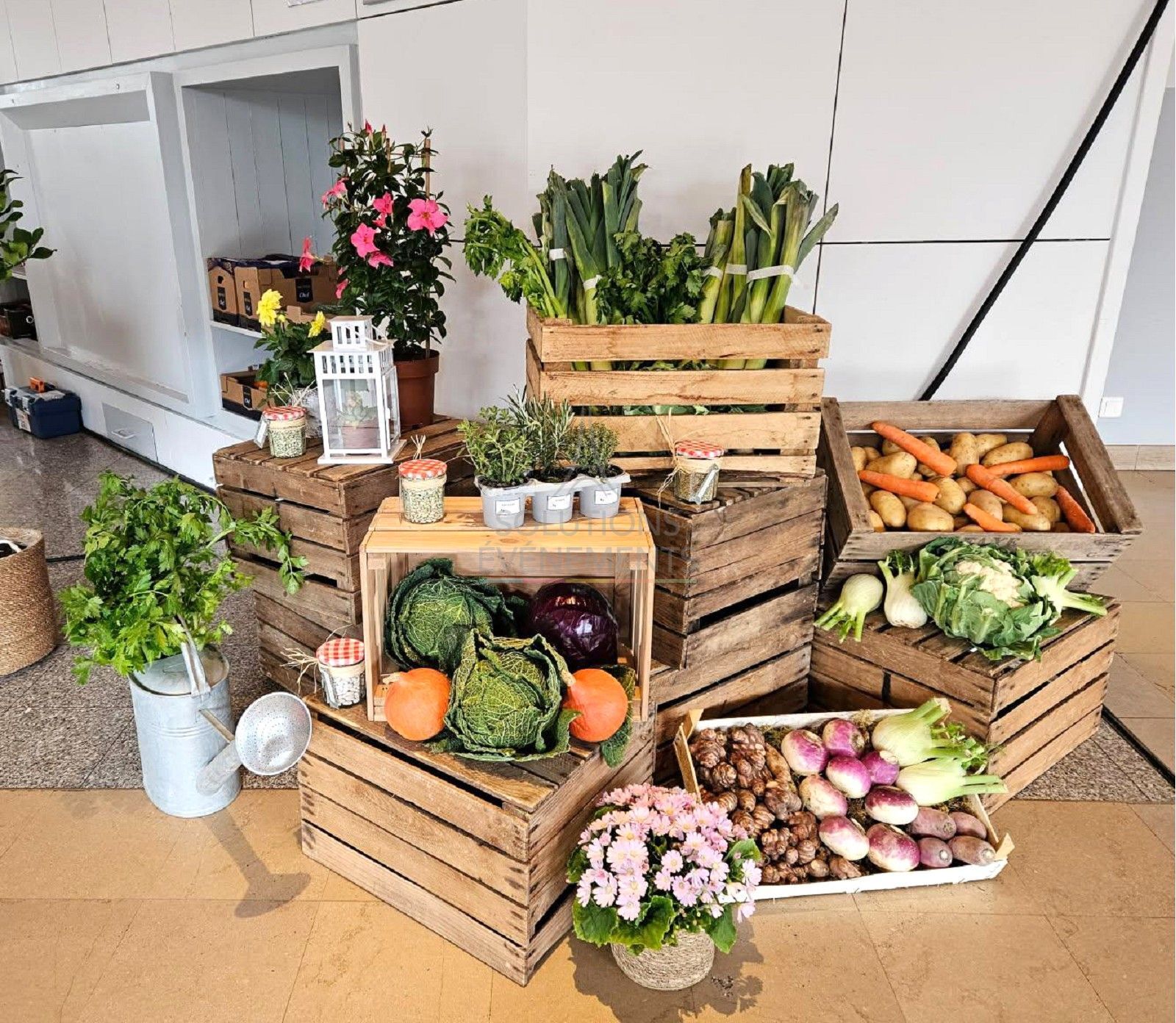 cagette vintage en bois - visuel 3