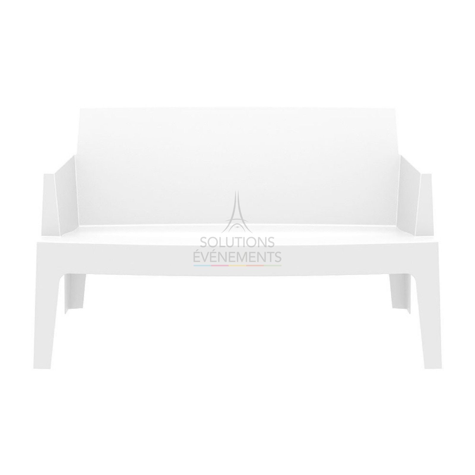 Canapé Lounge Blanc - Visuel 2