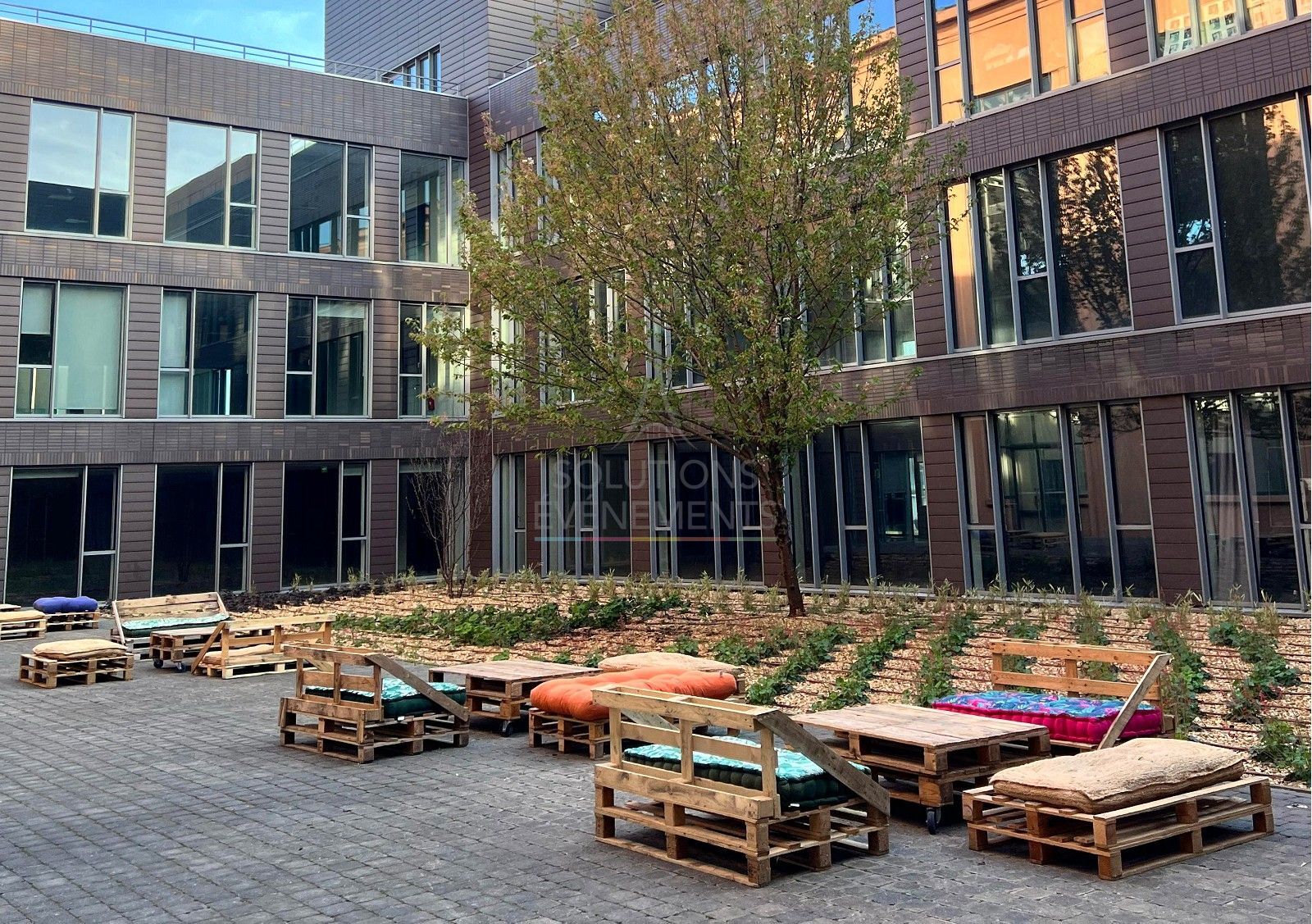 Canapé palette - Coussin Exotique - Visuel 4