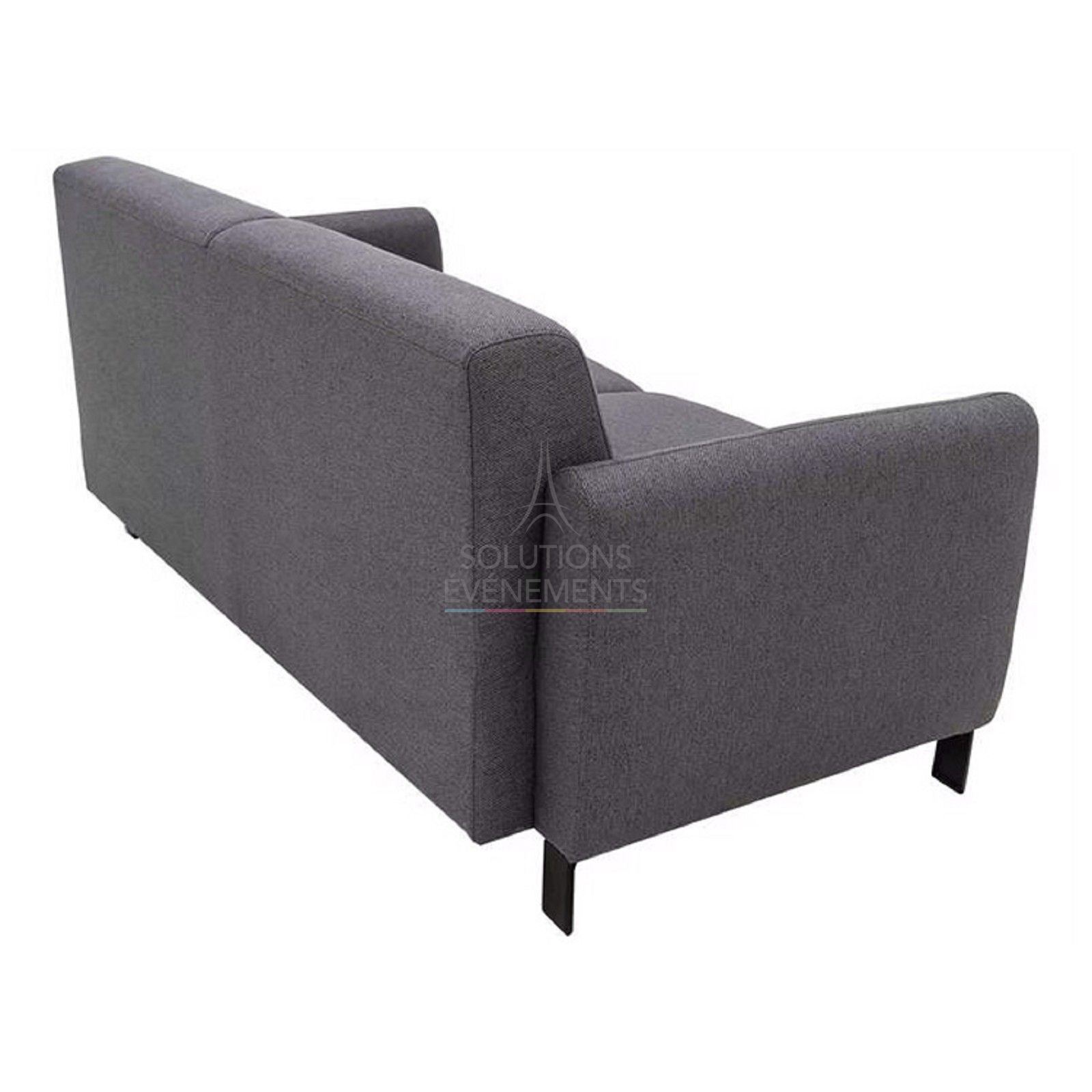 Canapé Robin tissu gris - Visuel 3