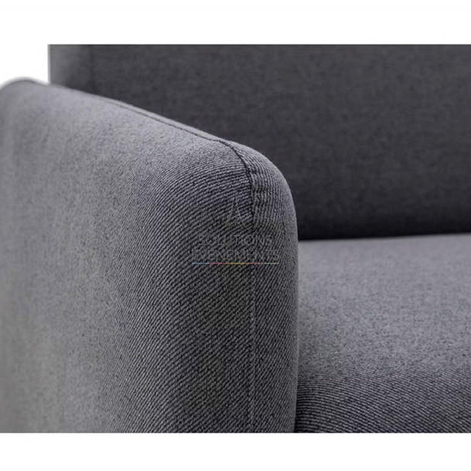 Canapé Robin tissu gris - Visuel 4