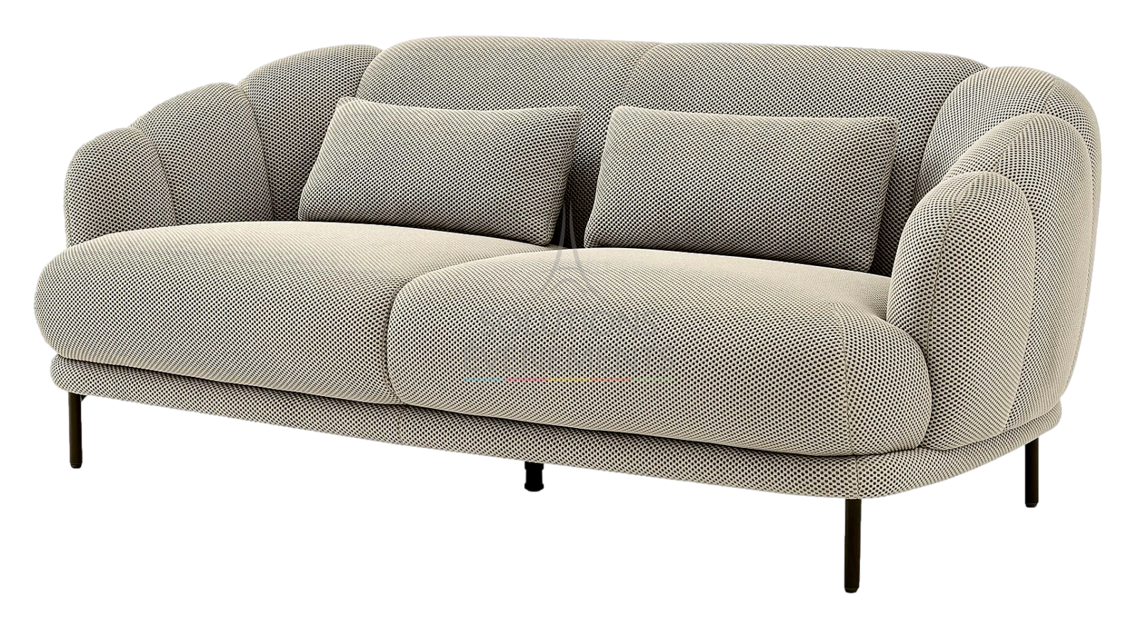 Location Canapé 3 places Tissu 3D