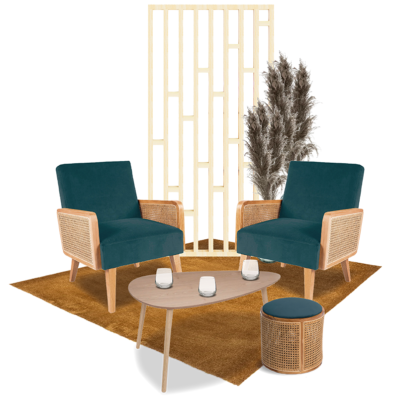 Moodboard de la collection Cannage