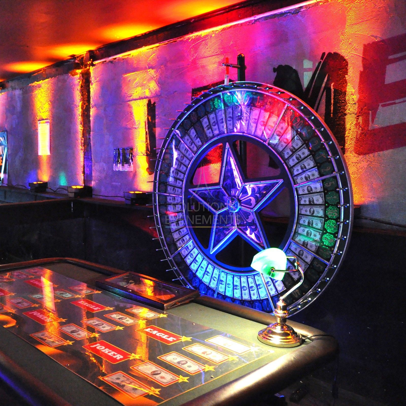 Casino wheel - Visual 2