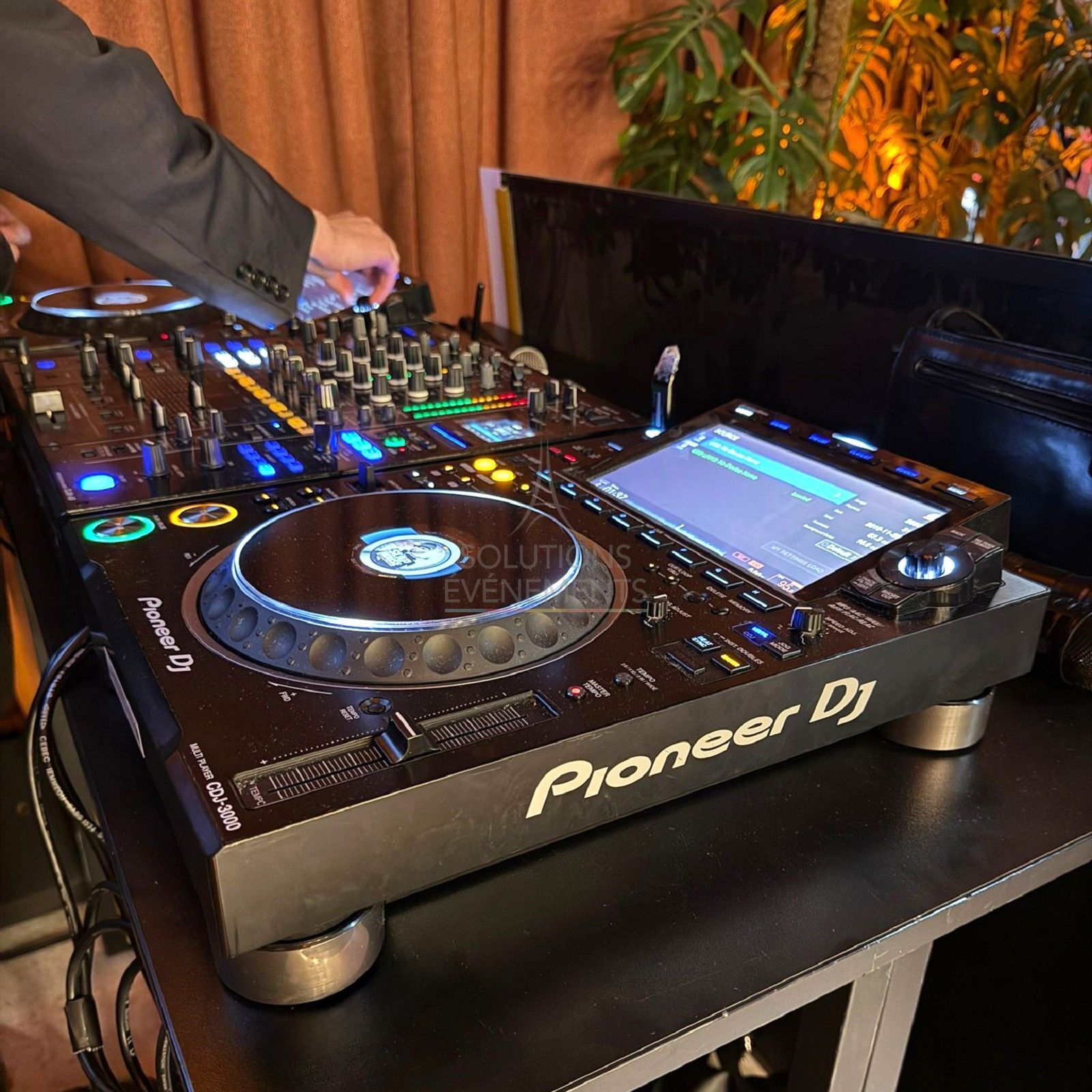 pioneer cdj 3000 media player rental | solutions événements
