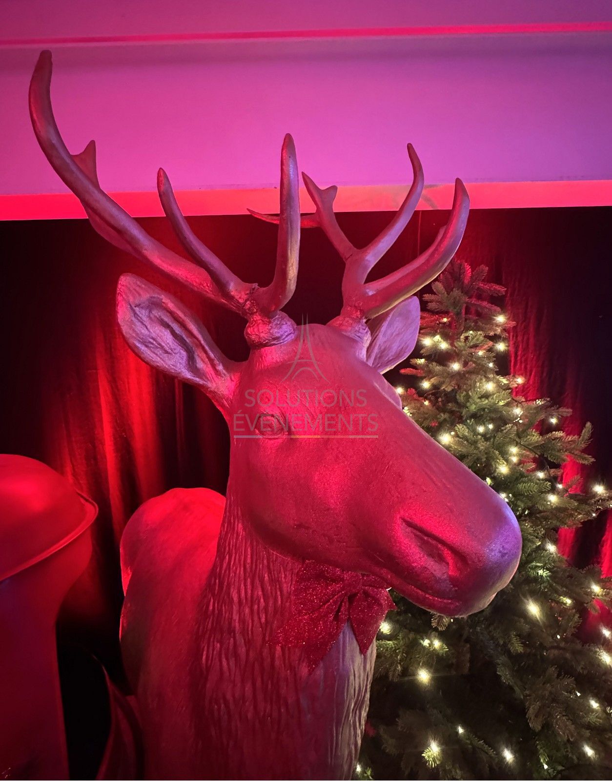 Cerf/Renne artificiel doré  - Visuel 5