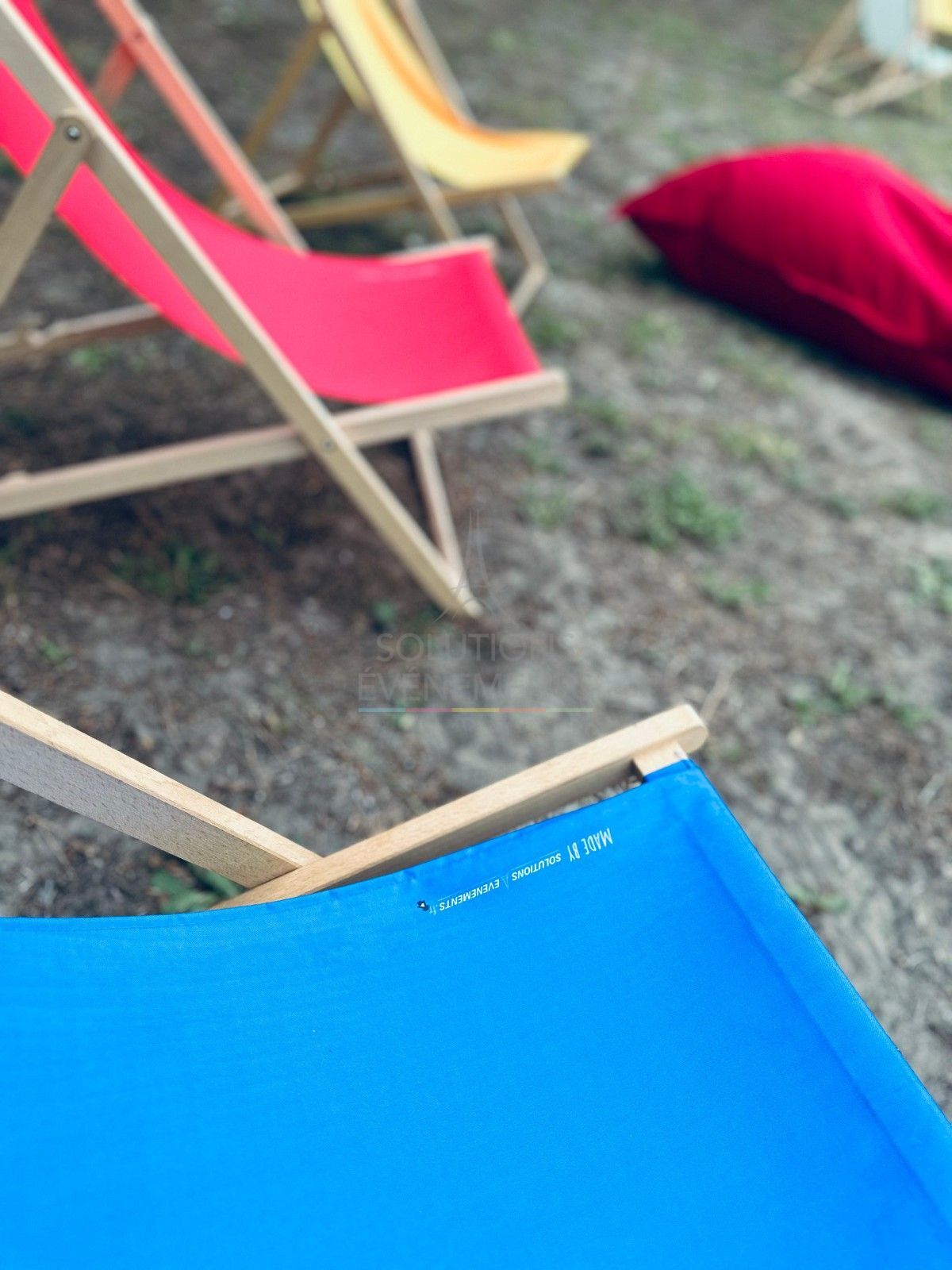 Chaise Chilienne Rouge  - Visuel 6