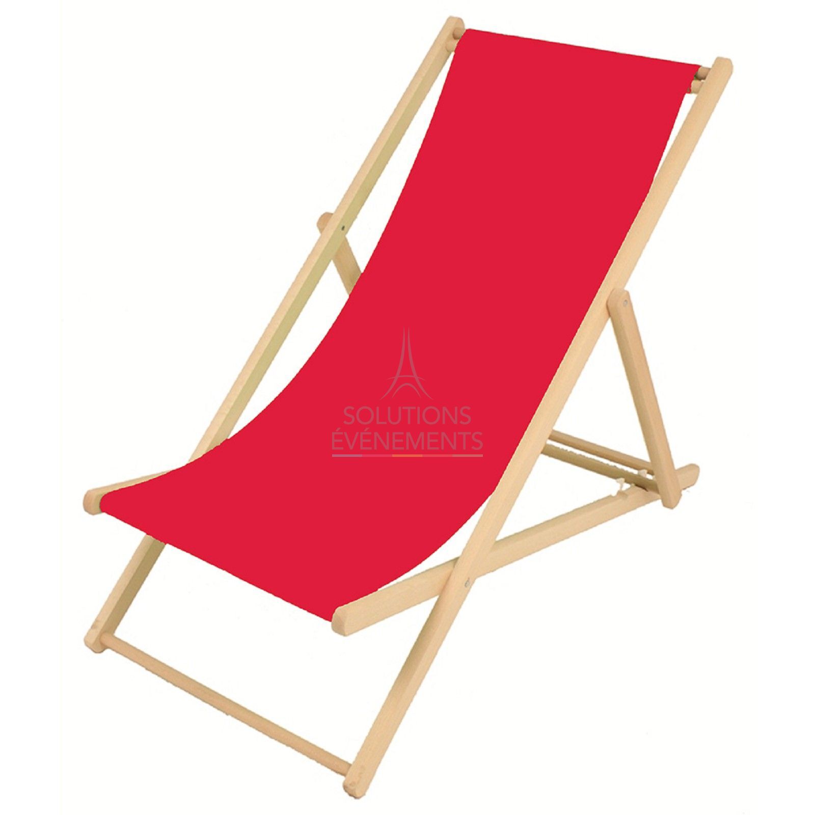 Location de chaise chilienne rouge